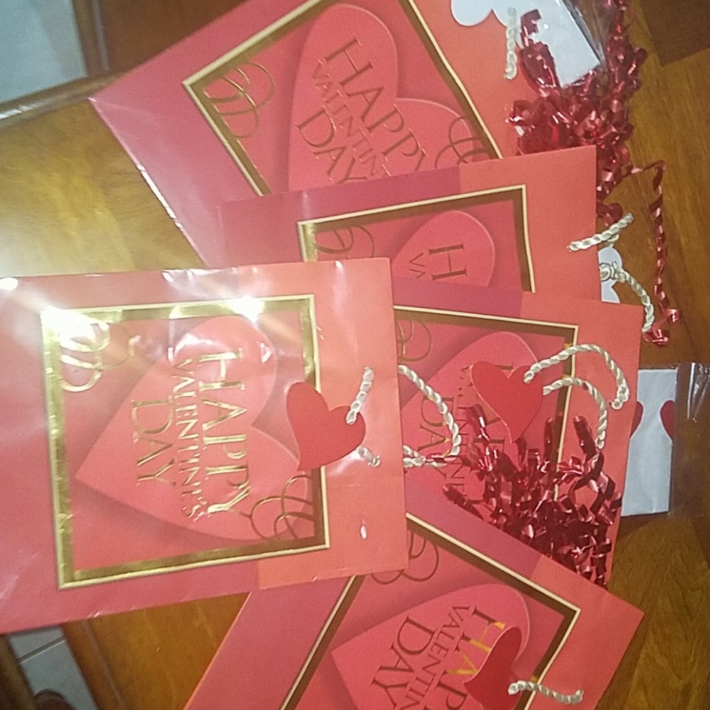 Valentine's day gift bags